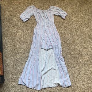 Fire los angeles, size Medium, light blue